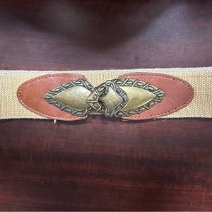Vintage Day - lor belt tan brass hardware